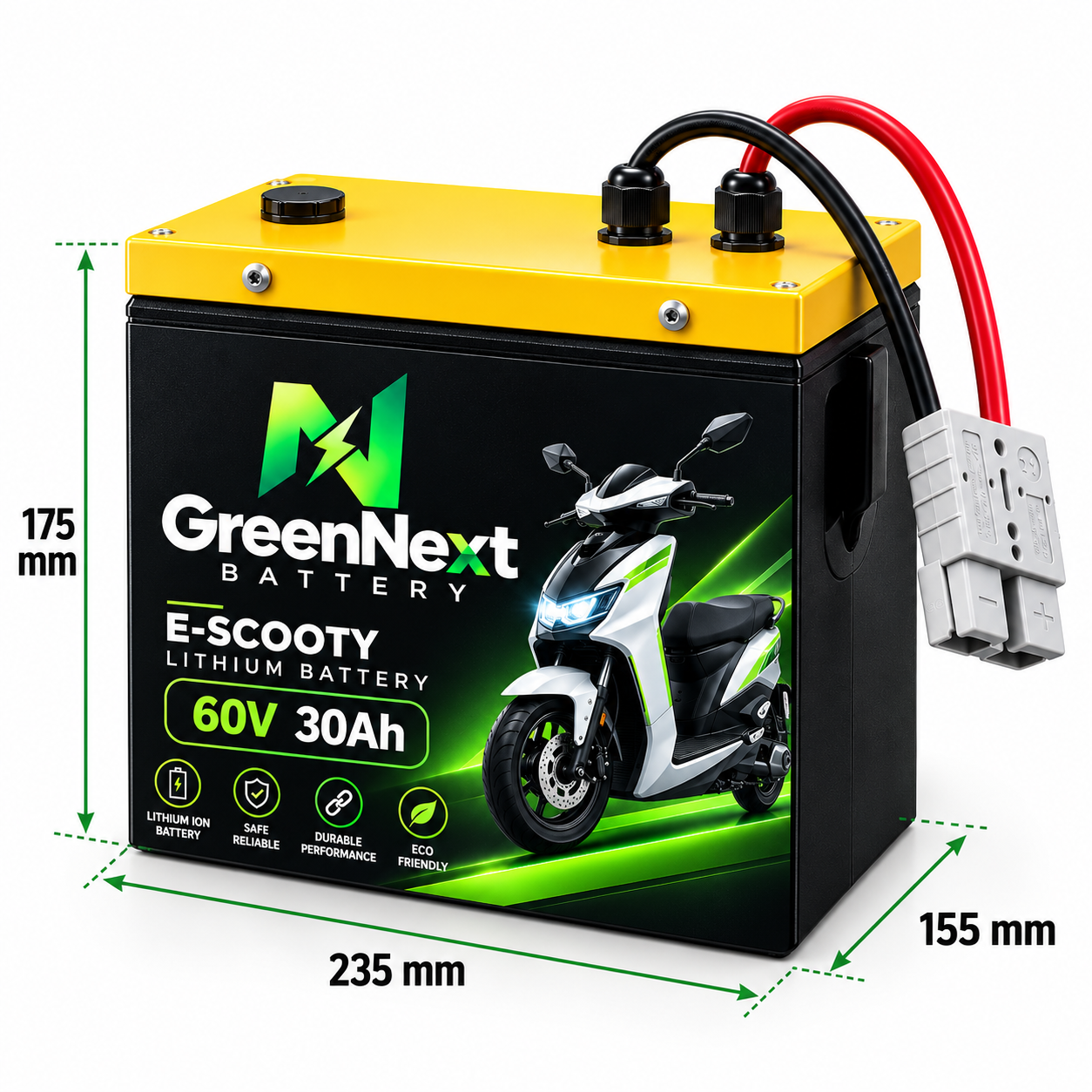 Battery dimensions